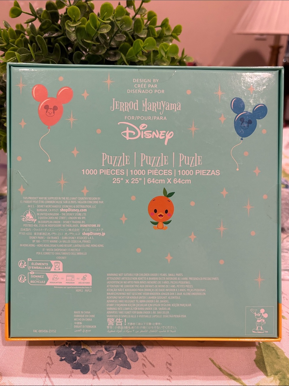 Disney x Jerrod Maruyama 1000-Piece Puzzle - Picture 5 of 5